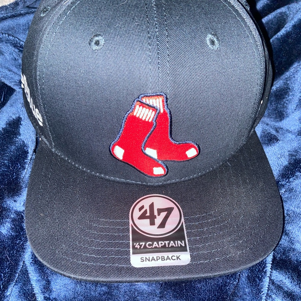 Boston red socks jet blue SnapBack 47 brand